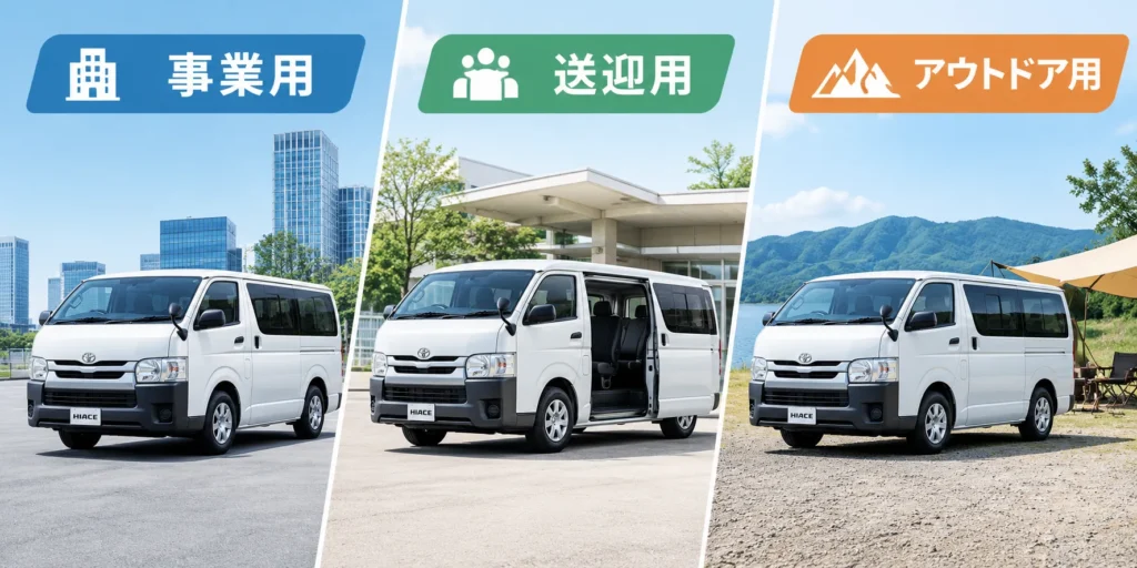  ハイエースはなぜリセールバリューが期待されやすいのか
